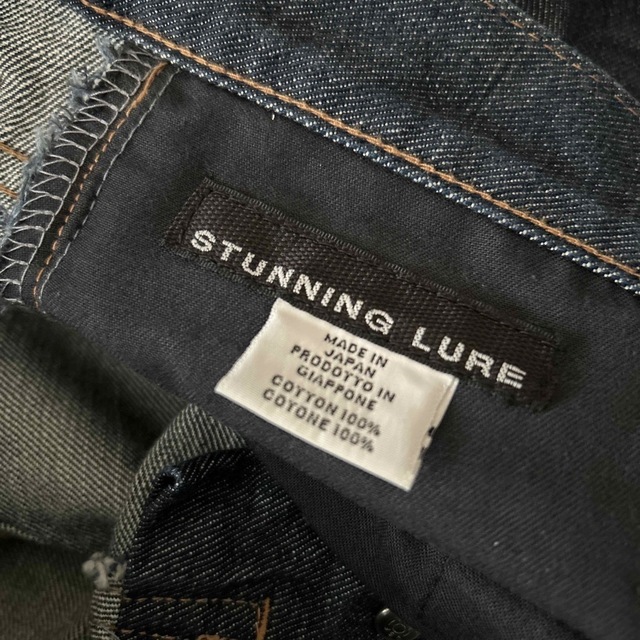 STUNNING LURE(スタニングルアー)のSTUNNING LURE  デニムショートパンツ レディースのパンツ(ショートパンツ)の商品写真