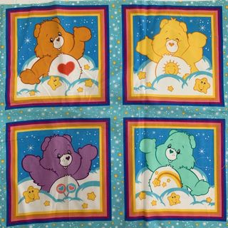 ケアベア(CareBears)の【新品 ビンテージ】ケアベア パネル生地(生地/糸)