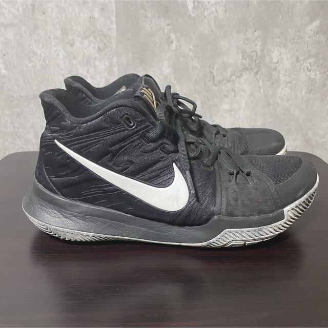 NIKE ナイキ KYRIE3 BHM カイリー3 27cm 黒 金