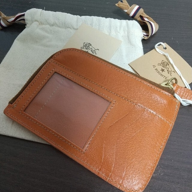 IL BISONTE - 新品 イルビゾンテ 本革 レザー ウォレット 財布 コイン