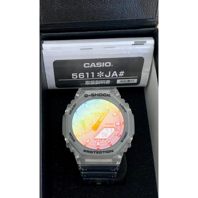新品未使用 国内正規品G-SHOCKカシオーク GA-2100SRS-7AJF トレンド