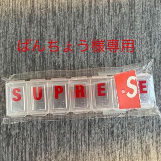 ファッション小物Supreme Pill Case Red シュプリーム ピル ケース