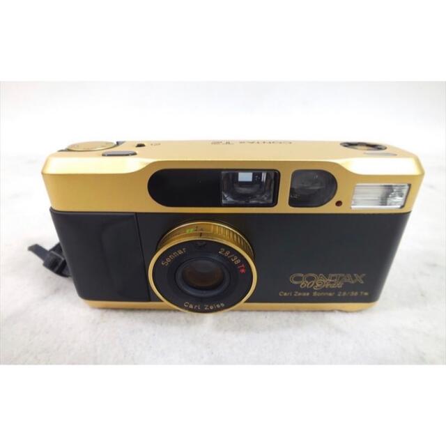 □ CONTAX コンタックス T2 60周年記念モデル コンパクトカメラ  スマホ/家電/カメラのカメラ(フィルムカメラ)の商品写真