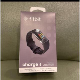 【新品未開封】fitbit charge5 black(トレーニング用品)