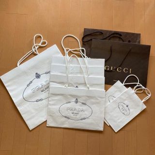 プラダ(PRADA)のPRADA GUCCI 紙袋 ショッパー(ショップ袋)