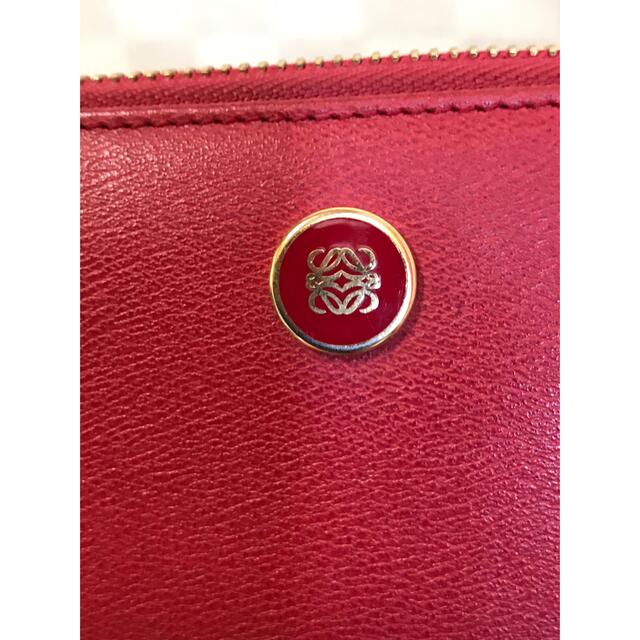 今季ブランド ✴️美品華やかピンク✴️ロエベ 長財布 財布 アナグラム