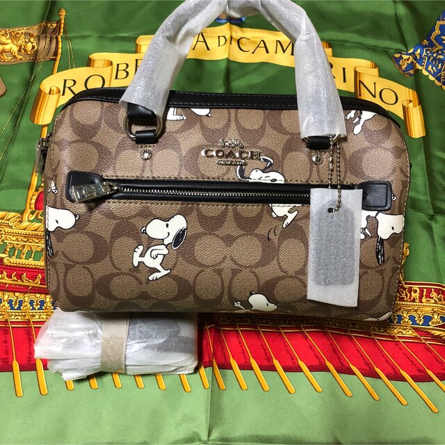 COACH ミニバッグ　シグネチャー　スヌーピー