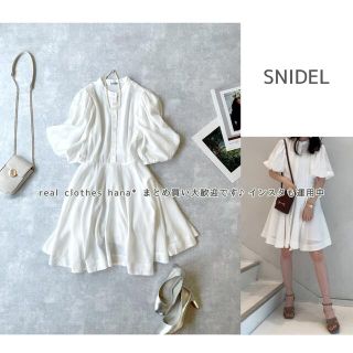 SNIDEL - スナイデル ワンピース snidelの通販 by .｜スナイデルならラクマ