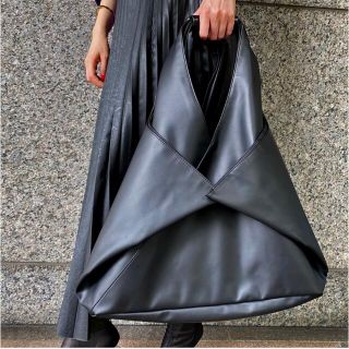 エムエムシックス(MM6)のMM6 MAISON MARGIELA ジャパニーズ シンセティックレザーバッグ(トートバッグ)