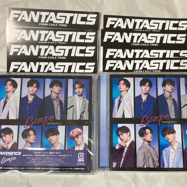 FANTASTICS シリアルコード Escape CD only 【限定品】 60.0%OFF