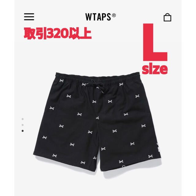 WTAPS 2022SS SEAGULL 03 SHORTS BLACK L | hartwellspremium.com