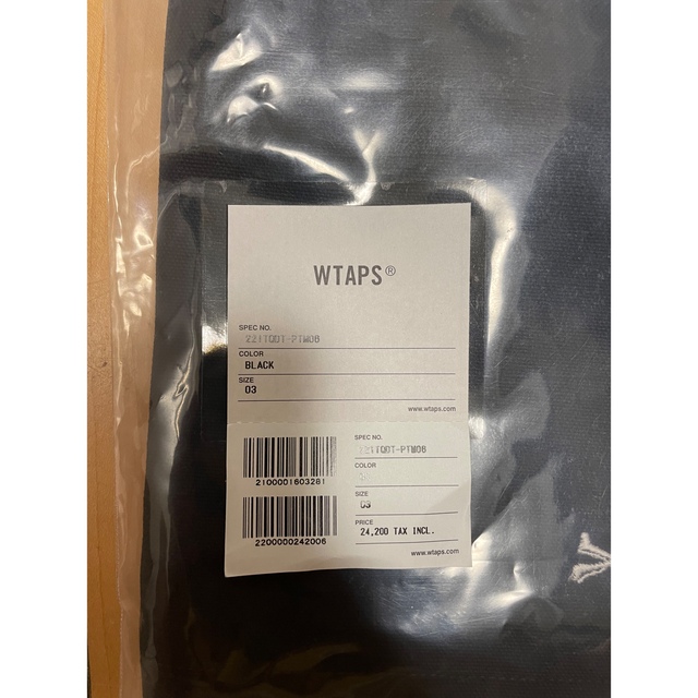 Wtaps black pants size 03