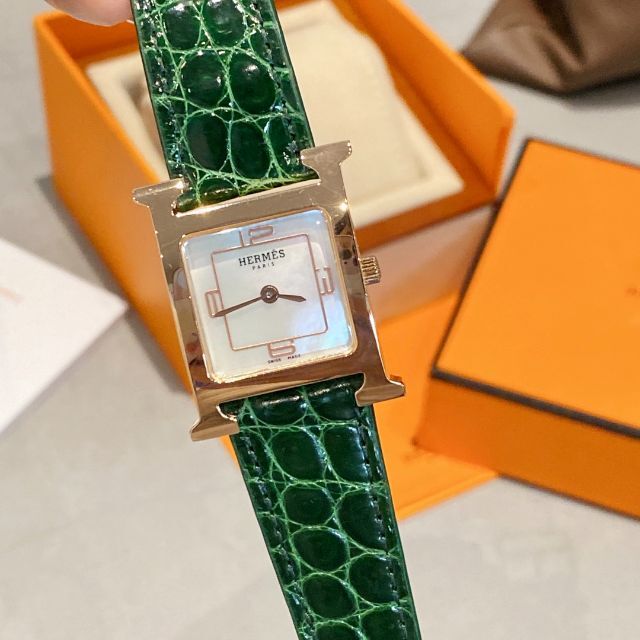 有名な高級ブランド Hermes ウォッチ　時計　レディース H HERMES - 腕時計