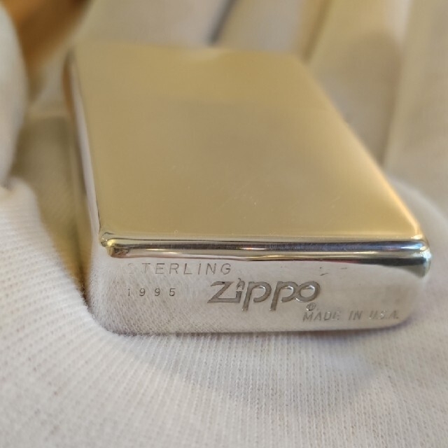 ZIPPO - 1995未使用スターリングシルバージッポ #15 STERLING 純銀