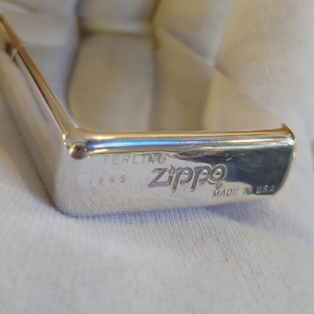 ZIPPO - 1995未使用スターリングシルバージッポ #15 STERLING 純銀