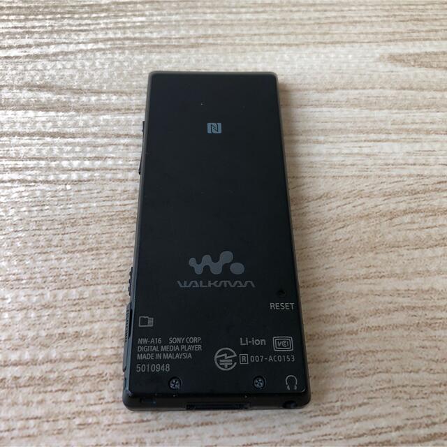 WALKMAN(ウォークマン)のSONY NW-A16    yuyuさん専用 スマホ/家電/カメラのオーディオ機器(ポータブルプレーヤー)の商品写真