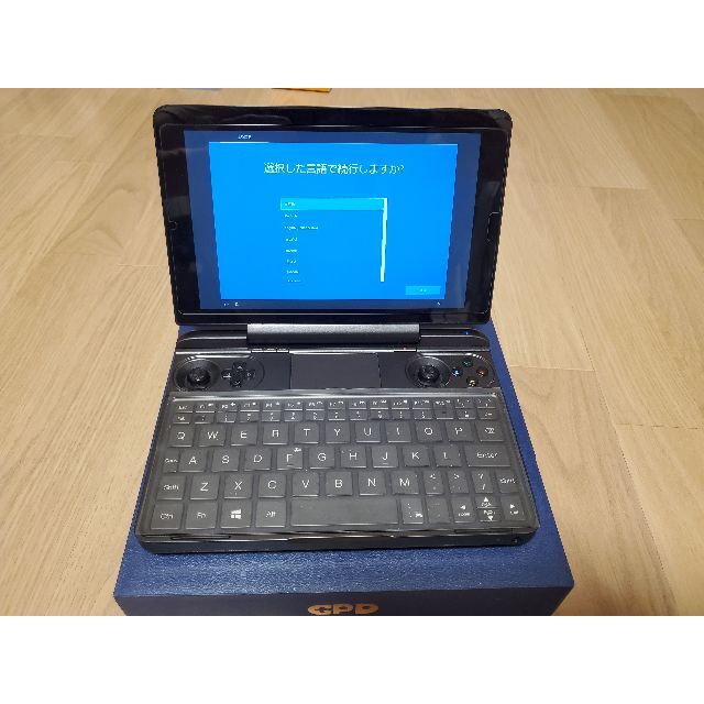 GPD WIN Max 2020年版 SSD 2TB交換済