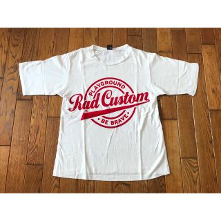 ラッドカスタム(RAD CUSTOM)の☆RAD CUSTOM ラッドカスタム☆ 半袖Tシャツ 白(Tシャツ/カットソー)