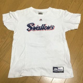 トウキョウヤクルトスワローズ(東京ヤクルトスワローズ)のヤクルトスワローズ　キッズTシャツ　Xsmall(応援グッズ)