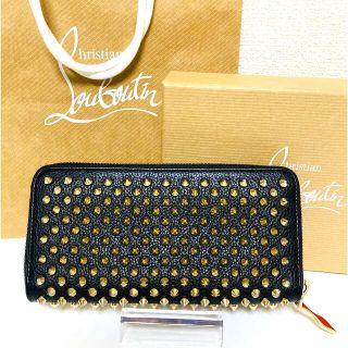 クリスチャンルブタン(Christian Louboutin)のmi♡ma様専用　クリスチャンルブタン　ゴールド　長財布　ラウンドファスナー(長財布)