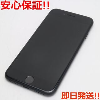 アイフォーン(iPhone)の超美品 SIMフリー iPhone7 256GB ブラック (スマートフォン本体)