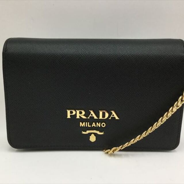 激安セール】 PRADA - 〇〇PRADA プラダ チェーンウォレット