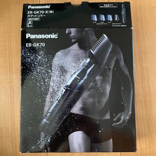 パナソニック(Panasonic)のパナソニック ボディトリマー ER-GK70-K(メンズシェーバー)