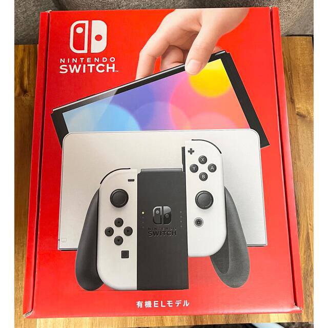 任天堂(ニンテンドウ)のNintendo Switch 有機ELモデル Joy-Con(L)/(R) ホ エンタメ/ホビーのゲームソフト/ゲーム機本体(家庭用ゲーム機本体)の商品写真