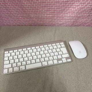 マック(Mac (Apple))のApple純正 wireless keyboard & mouse ①(PC周辺機器)