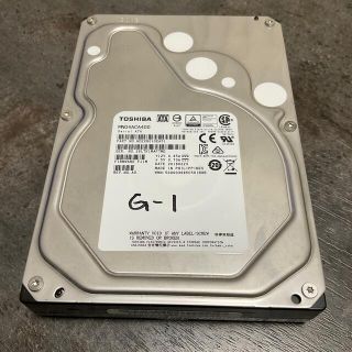 トウシバ(東芝)の送料込中古東芝MN04ACA400内蔵HDD4TB(4000GB)7200rpm(PCパーツ)