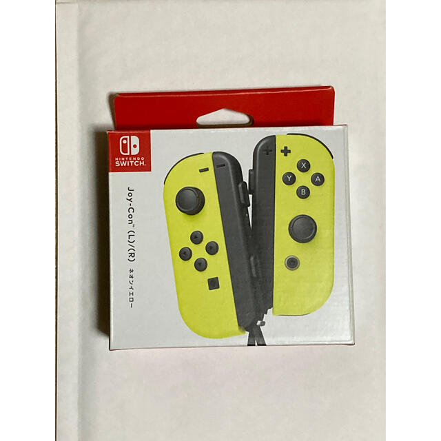 市販 NintendoSwitch ジョイコン ネオンパープル ネオンイエロー