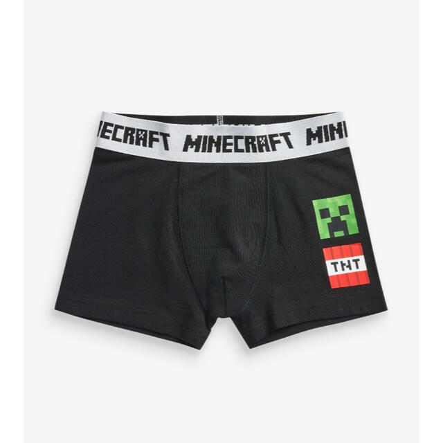 NEXT(ネクスト)の新品　next  マインクラフト　下着　パンツ　トランクス　3枚組　9-10y キッズ/ベビー/マタニティのキッズ服男の子用(90cm~)(下着)の商品写真