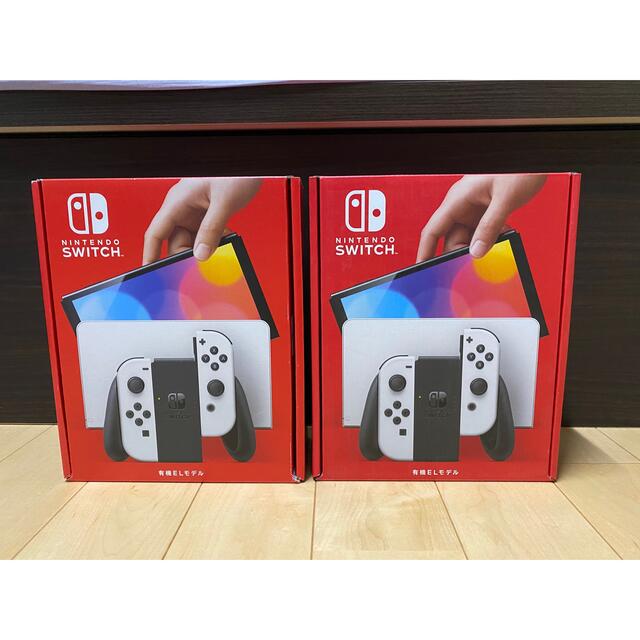 新品 未使用　Nintendo Switch 本体　有機ELモデル 2台セット