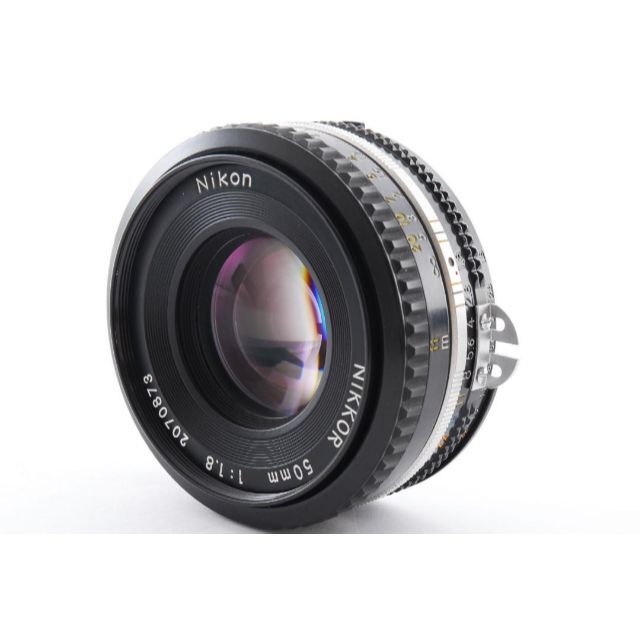 Nikon NIKKOR Ai-S 50mm f1.8パンケーキレンズ（整備品）