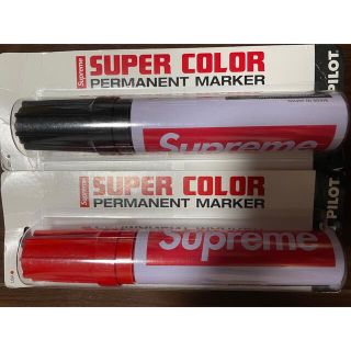 シュプリーム(Supreme)のsupremeシュプリームpermanent marker２本セット(黒、赤）(その他)