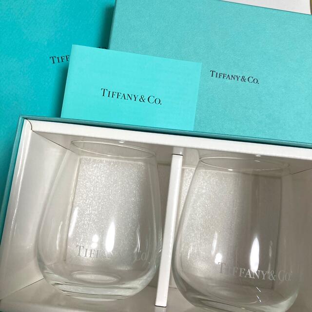 Tiffany & Co.(ティファニー)の新品未使用 ティファニー TIFFANY&Co. ペアグラス インテリア/住まい/日用品のキッチン/食器(グラス/カップ)の商品写真