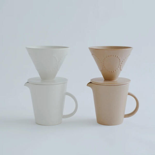 ミナペルホネン コーヒードリッパー タンバリン ホワイト - キッチン/食器 ミナペルホネン コーヒードリッパー タンバリン ホワイト - キッチン/食器