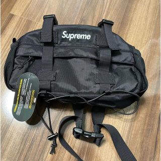 シュプリーム(Supreme)の19AW supreme waist bag  美品　黒 ブラック(ウエストポーチ)