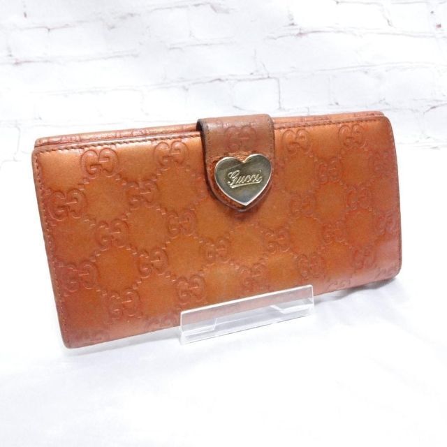 Gucci(グッチ)のグッチ　シマ　二つ折り財布　長財布 レディースのファッション小物(財布)の商品写真