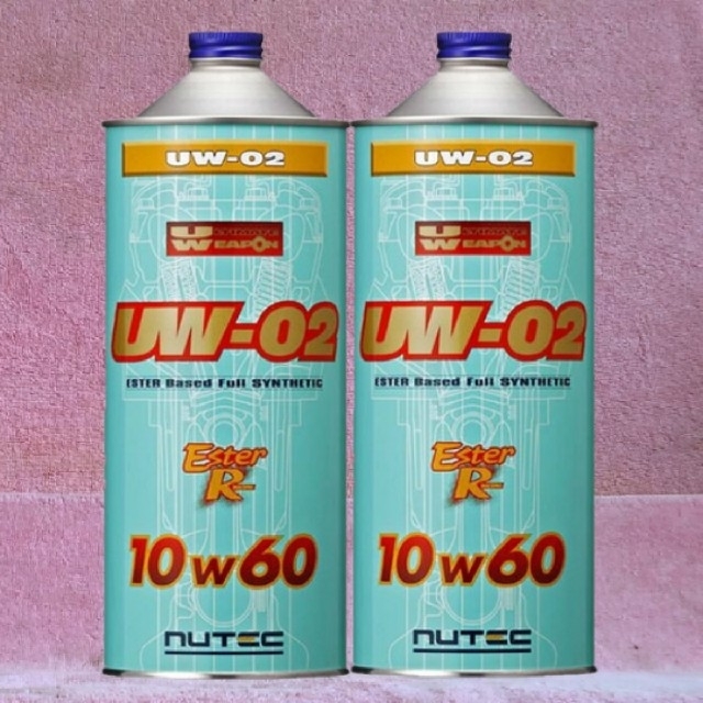 NUTEC UW-02 10w60「究極のハイパフォーマンスエンジンオイル」2L