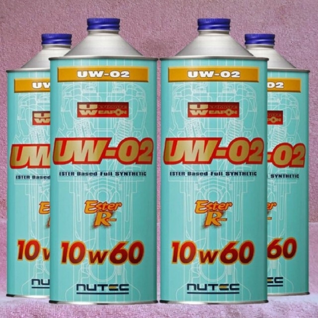 NUTEC UW-02 10w60「究極のハイパフォーマンスエンジンオイル」4L