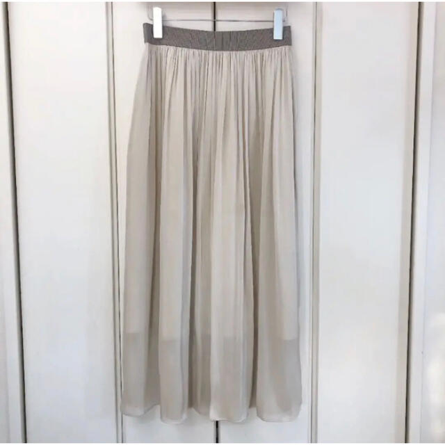 STRAWBERRY-FIELDS(ストロベリーフィールズ)のSTRAWBERRY FIELDS YD シャンブレー楊柳 スカート(2) レディースのスカート(ロングスカート)の商品写真