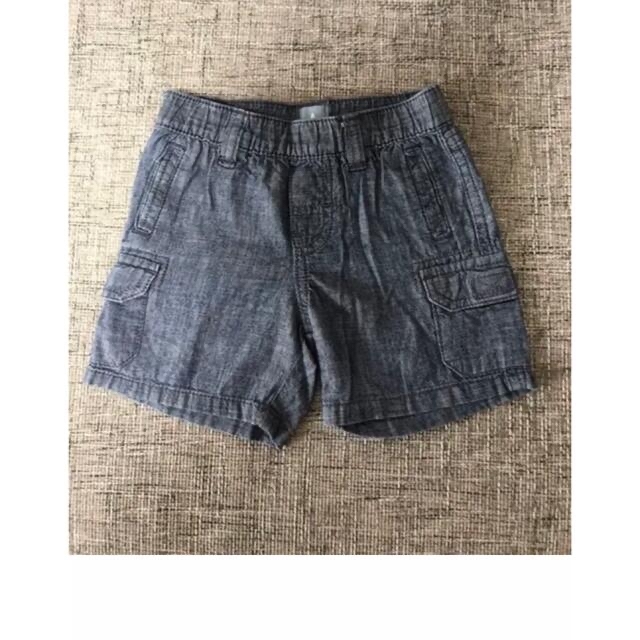 babyGAP(ベビーギャップ)の★ babyGap★ワンポイントベアポロシャツ&ショートパンツset キッズ/ベビー/マタニティのキッズ服男の子用(90cm~)(Tシャツ/カットソー)の商品写真