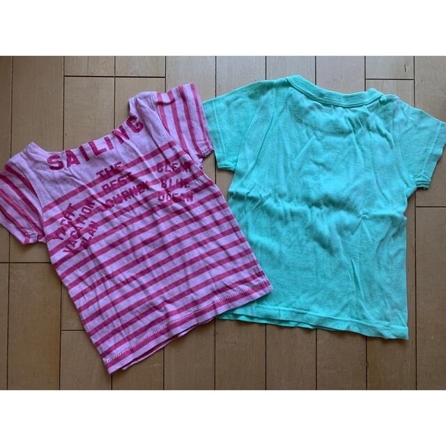 kladskap(クレードスコープ)のまとめ売り7点♡子供服　Tシャツ　ハーフパンツ　短パン　80　90 キッズ/ベビー/マタニティのベビー服(~85cm)(Ｔシャツ)の商品写真