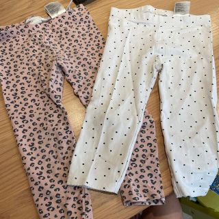 エイチアンドエム(H&M)の【H&M】girlsズボン 2点セット 110cm(パンツ/スパッツ)