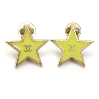 イヤリング シャネル CHANEL イヤリング 片耳 ヴィンテージ 星