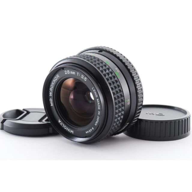 MINOLTA MD W.ROKKOR 28mm F3.5 L242送料無料