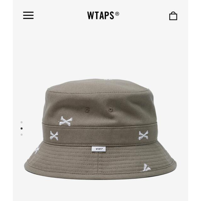 W)taps(ダブルタップス)のWTAPS 2022SS BUCKET 02 HAT GREIGE Lサイズ メンズの帽子(ハット)の商品写真