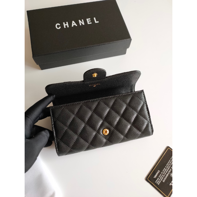 新素材新作小物収録タイトル 230正規品極美品CHANELシャネル キャビアスキン