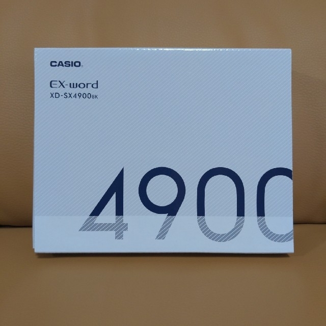 CASIO 電子辞書 EX-word XD-SX4900BK